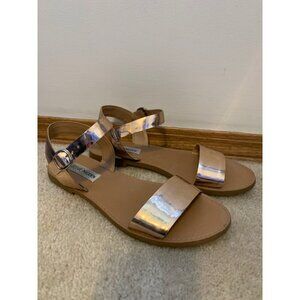 Steve Madden Rose gold sandals 8.5